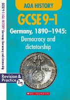 Book Cover for Germany, 1890-1945 - Democracy and Dictatorship (GCSE 9-1 AQA History) by Rob Bircher