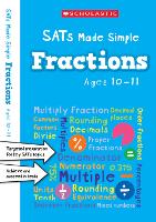 Book Cover for Fractions Ages 10-11 by Paul Hollin