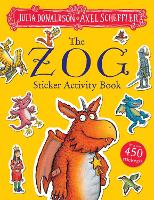 Book Cover for The Zog Sticker Book by Julia Donaldson