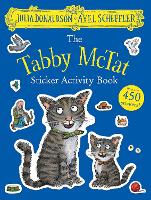 Book Cover for The Tabby McTat Sticker Book by Julia Donaldson