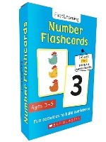 Book Cover for Number Flashcards by Jean Evans