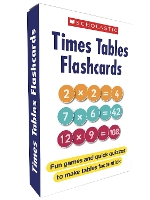 Book Cover for Times Tables Flashcards by Scholastic