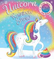 Book Cover for Unicorn and the Rainbow Snow by Emma Adams