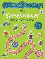 Book Cover for The Superworm Sticker Book by Julia Donaldson