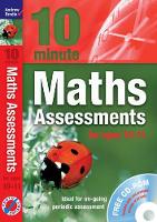 Book Cover for Ten Minute Maths Assessments ages 10-11 (plus CD-ROM) by Andrew Brodie