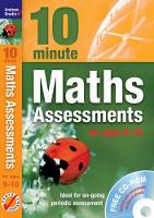 Book Cover for Ten Minute Maths Assessments ages 9-10 (plus CD-ROM) by Andrew Brodie