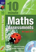 Book Cover for Ten Minute Maths Assessments ages 8-9 (plus CD-ROM) by Andrew Brodie