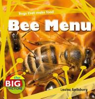 Book Cover for Bee Menu by Louise Spilsbury