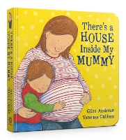 Book Cover for There's A House Inside My Mummy Board Book by Giles Andreae