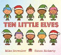 Book Cover for Ten Little Elves by Mike Brownlow