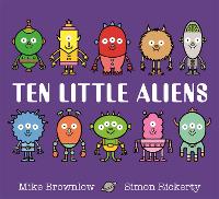 Book Cover for Ten Little Aliens by Mike Brownlow