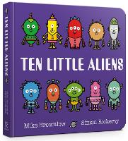 Book Cover for Ten Little Aliens by Michael Brownlow