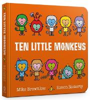 Book Cover for Ten Little Monkeys by Michael Brownlow