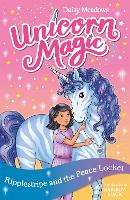 Book Cover for Unicorn Magic: Ripplestripe and the Peace Locket by Daisy Meadows