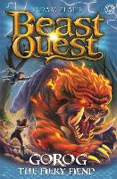 Book Cover for Beast Quest: Gorog the Fiery Fiend by Adam Blade