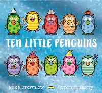 Book Cover for Ten Little Penguins by Mike Brownlow