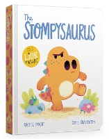 Book Cover for The Stompysaurus Board Book by Rachel Bright