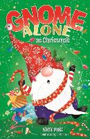 Book Cover for Gnome Alone at Christmas by Nick Pine