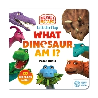 Book Cover for The World of Dinosaur Roar!: What Dinosaur Am I? by Peter Curtis