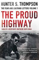 Book Cover for The Proud Highway by Hunter S. Thompson