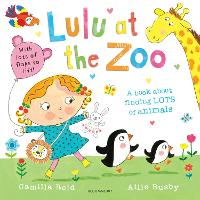 Book Cover for Lulu at the Zoo by Camilla Reid