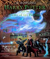 Book Cover for Harry Potter and the Order of the Phoenix Illustrated Edition by J. K. Rowling