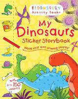 Book Cover for My Dinosaurs Sticker Storybook by Andy Rowland