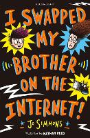 Book Cover for I Swapped My Brother On The Internet by Jo Simmons