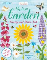 Book Cover for Kew My First Garden Activity and Sticker Book by Christine Pym