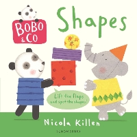 Book Cover for Bobo & Co. Shapes by Nicola Killen