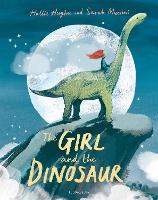 Book Cover for The Girl and the Dinosaur by Hollie Hughes