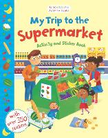 Book Cover for My Trip to the Supermarket Activity and Sticker Book by Samantha Meredith