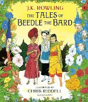 Book Cover for The Tales of Beedle the Bard Illustrated Edition by J.K. Rowling