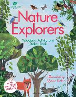 Book Cover for The Woodland Trust: Nature Explorers Woodland Activity and Sticker Book by Clover Robin