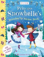 Book Cover for Princess Snowbelle's Dressing-Up Sticker Book by Kimberley Barnes