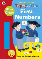 Book Cover for Start School with Topsy and Tim: Wipe Clean First Numbers by Jean Adamson