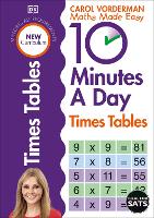 Book Cover for 10 Minutes A Day Times Tables, Ages 9-11 (Key Stage 2) by Carol Vorderman