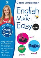 Book Cover for English Made Easy. Key Stage 1 Ages 5-6 by Carol Vorderman