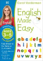 Book Cover for English Made Easy. Preschool Ages 3-5 Alphabet by Carol Vorderman