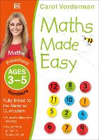 Book Cover for Maths Made Easy: Numbers, Ages 3-5 (Preschool) by Carol Vorderman