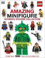 Book Cover for LEGO¬ Amazing Minifigure Ultimate Sticker Collection by Emma Grange