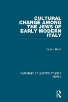 Book Cover for Cultural Change Among the Jews of Early Modern Italy by Robert Bonfil