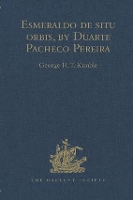 Book Cover for Esmeraldo de situ orbis, by Duarte Pacheco Pereira by George HT Kimble