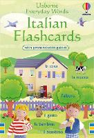 Book Cover for Everyday Words in Italian Flashcards by Felicity Brooks, Kirsteen Robson