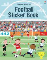 Book Cover for Football Sticker Book by Fiona Watt