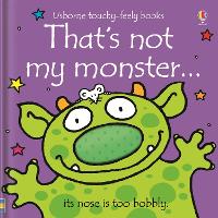 Book Cover for That's Not My Monster-- by Fiona Watt, Rachel Wells