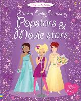 Book Cover for Sticker Dolly Dressing Popstars & Movie Stars by Lucy Bowman, Fiona Watt