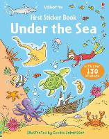 Book Cover for First Sticker Book Under the Sea by Jessica Greenwell