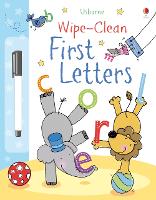 Book Cover for Wipe-clean First Letters by Jessica Greenwell