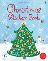 Book Cover for Christmas Sticker Book by Lucy Bowman